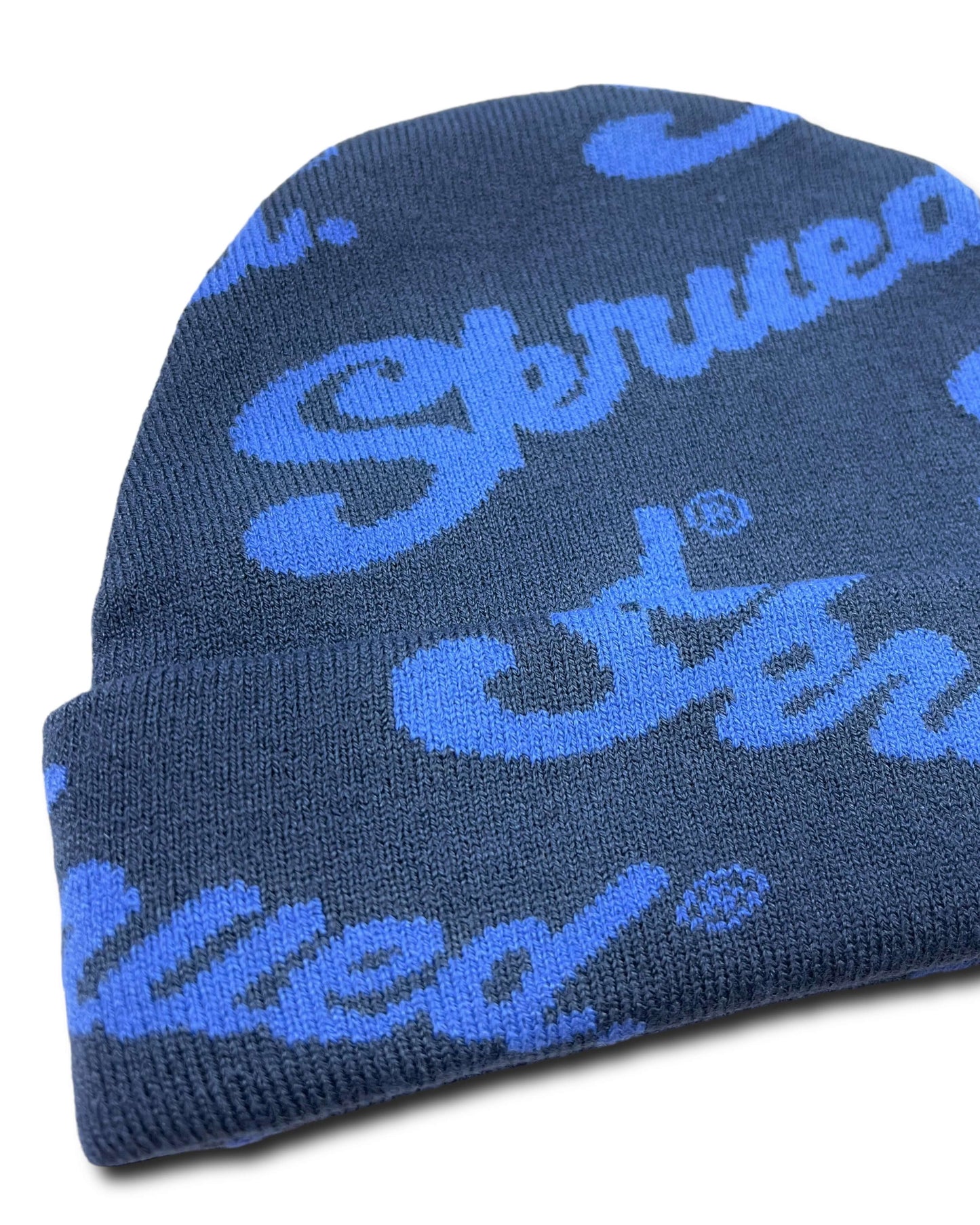 Chunky Logo Rib Knit Beanies