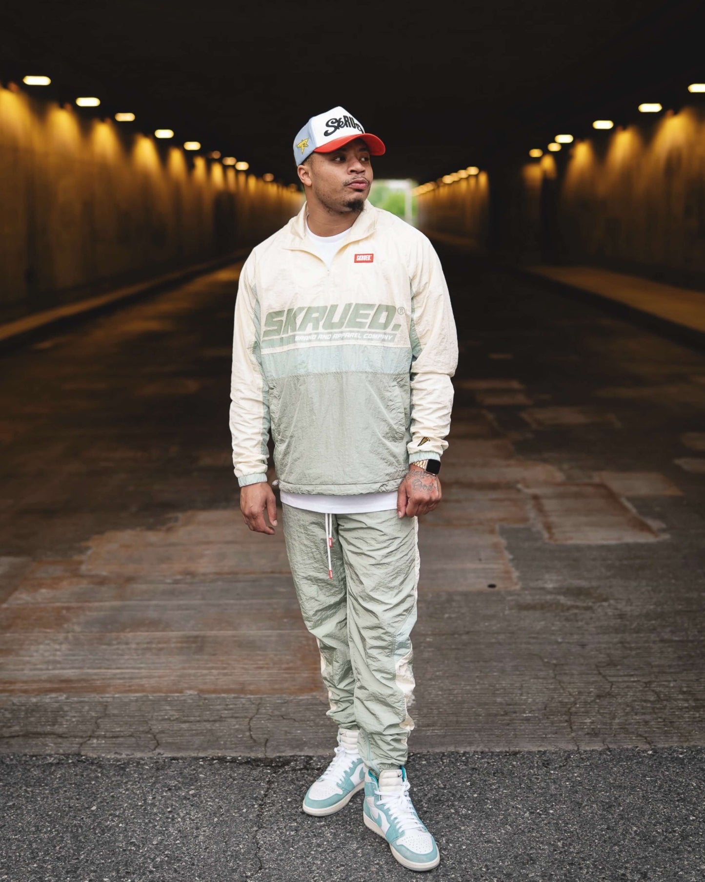 Brand Bar Track Jacket - Mintsicle