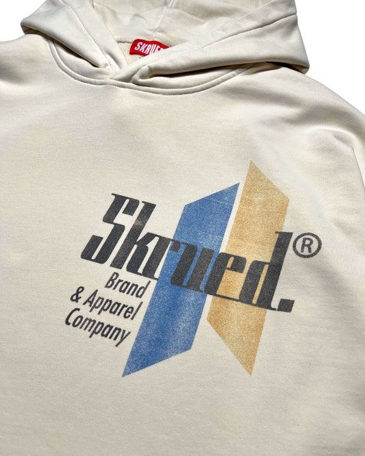 Skyscrapers Raw Hem Hoodie