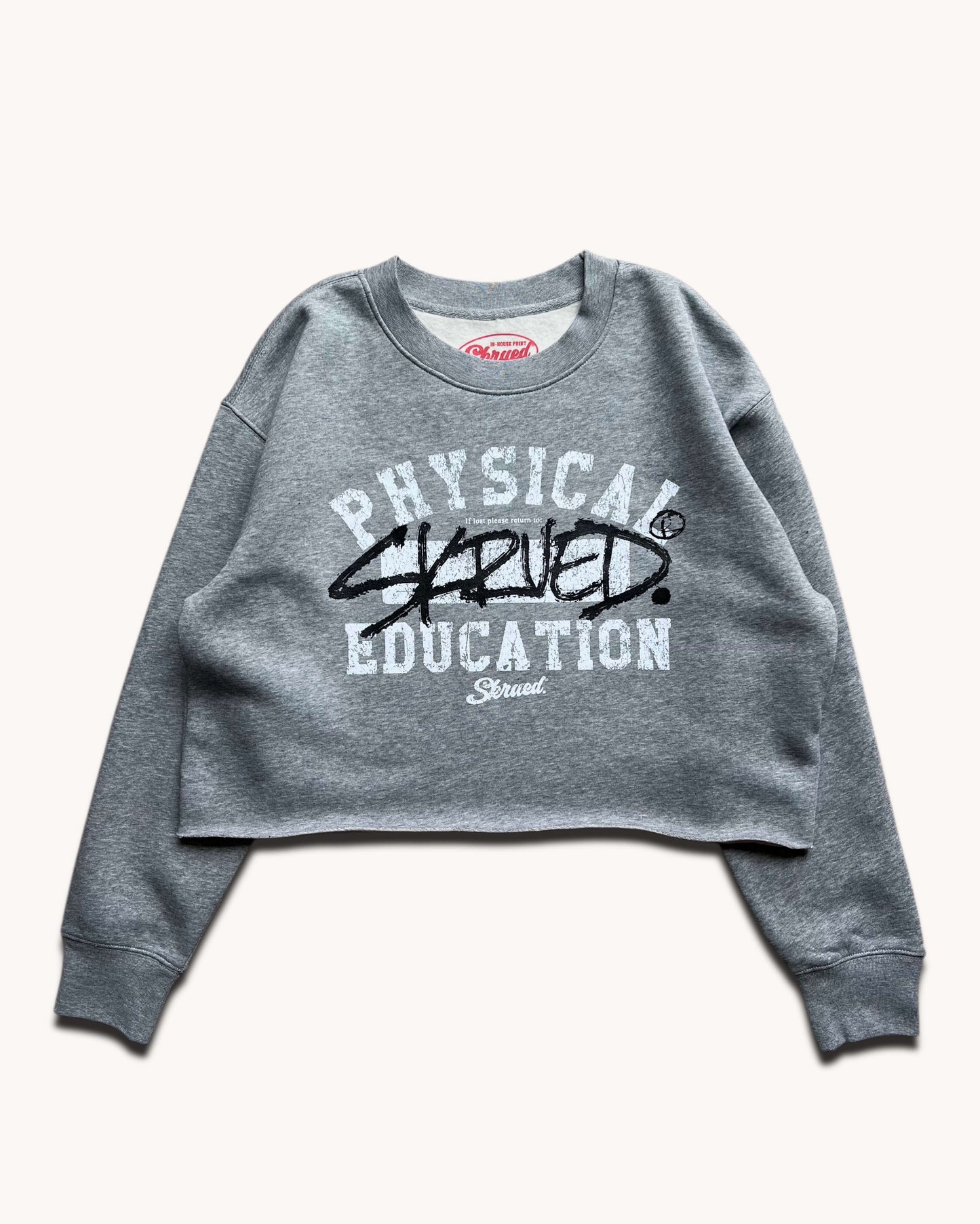 Women's Phys. Ed. Crop Crewneck