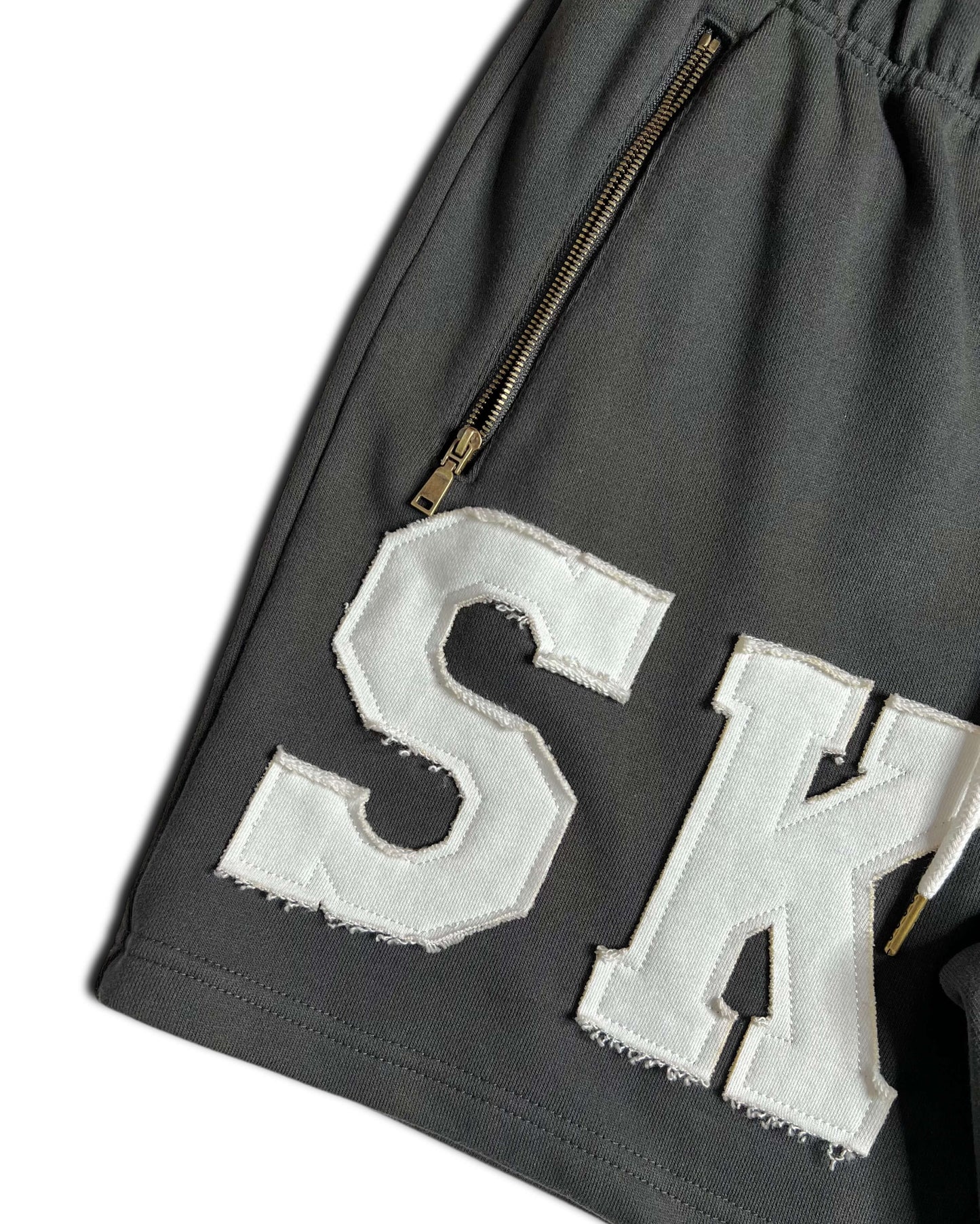 SKRD Applique Shorts