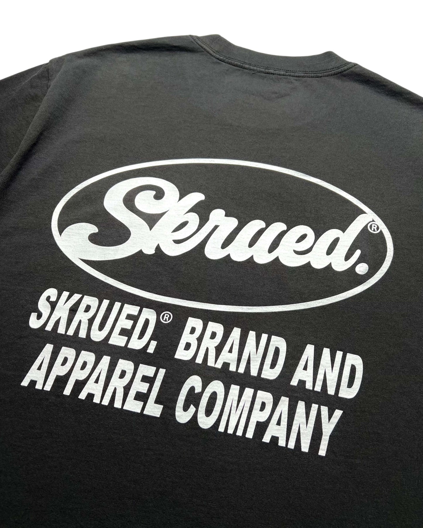 Flaming SKRD Raw Hem Tee
