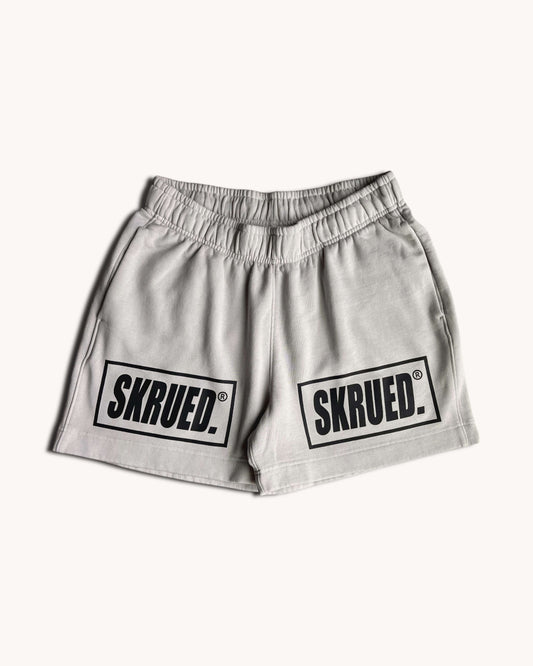 Classic Box Logo Sweat Shorts - Vintage Ivory