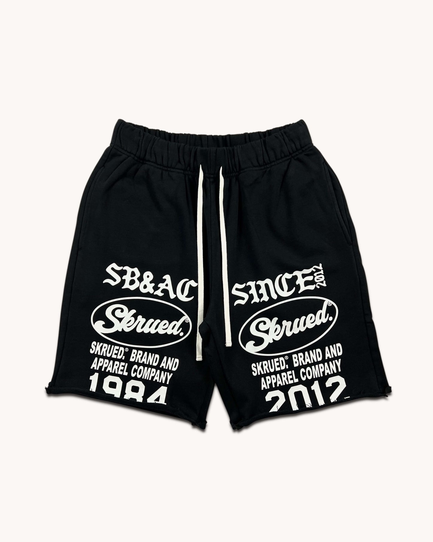 8412 Raw Hem Shorts