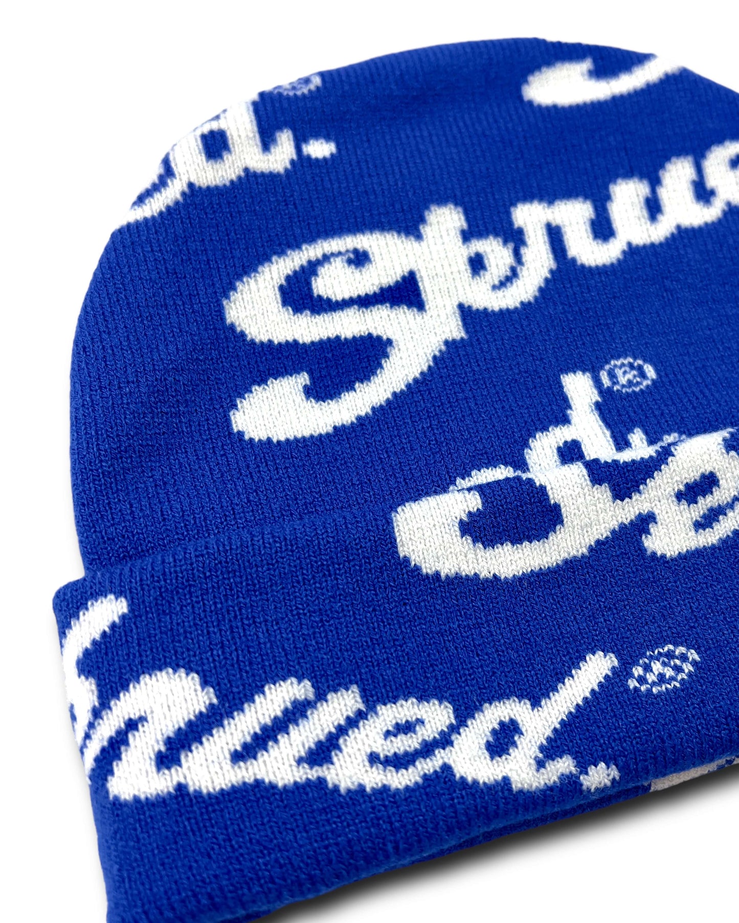 Chunky Logo Rib Knit Beanies