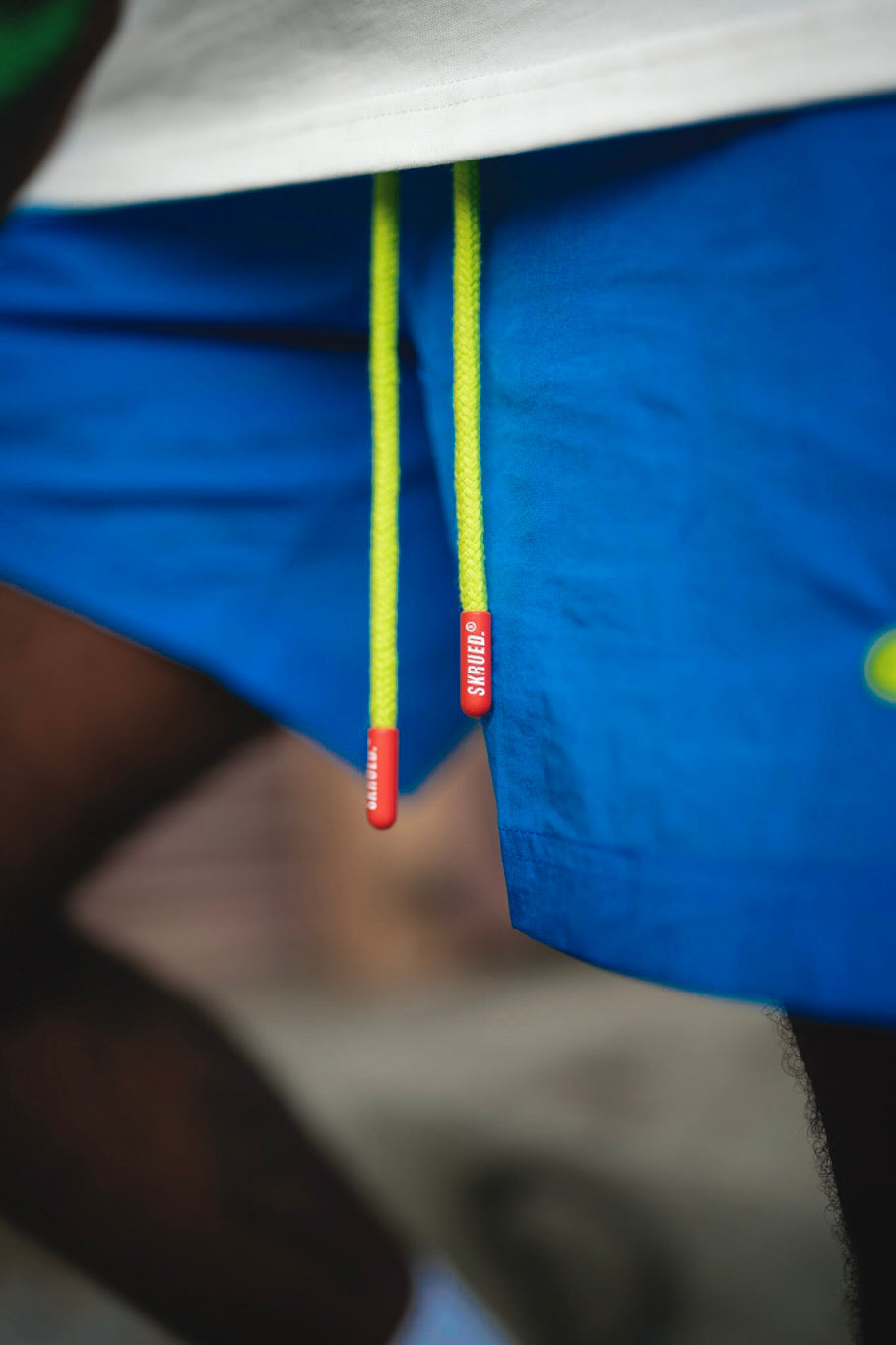 Chunky Logo Light Breeze Shorts - Summer Blue