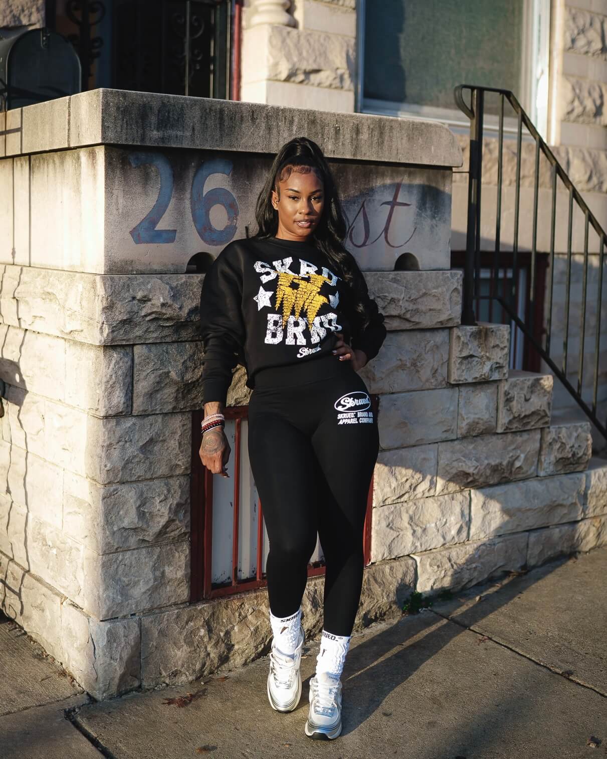 Women's SKRD BRND Crop Crewneck