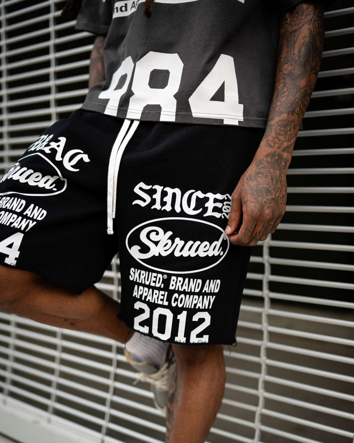8412 Raw Hem Shorts