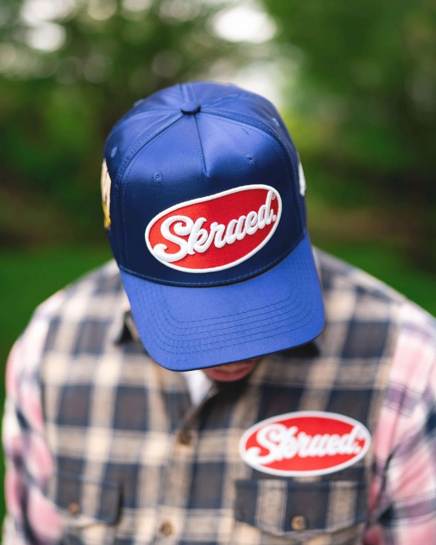 Logo Decal Satin Hat
