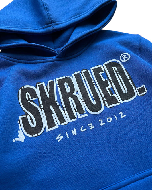 Kid’s Doodle Classic Logo Hoodie - Blue/Black