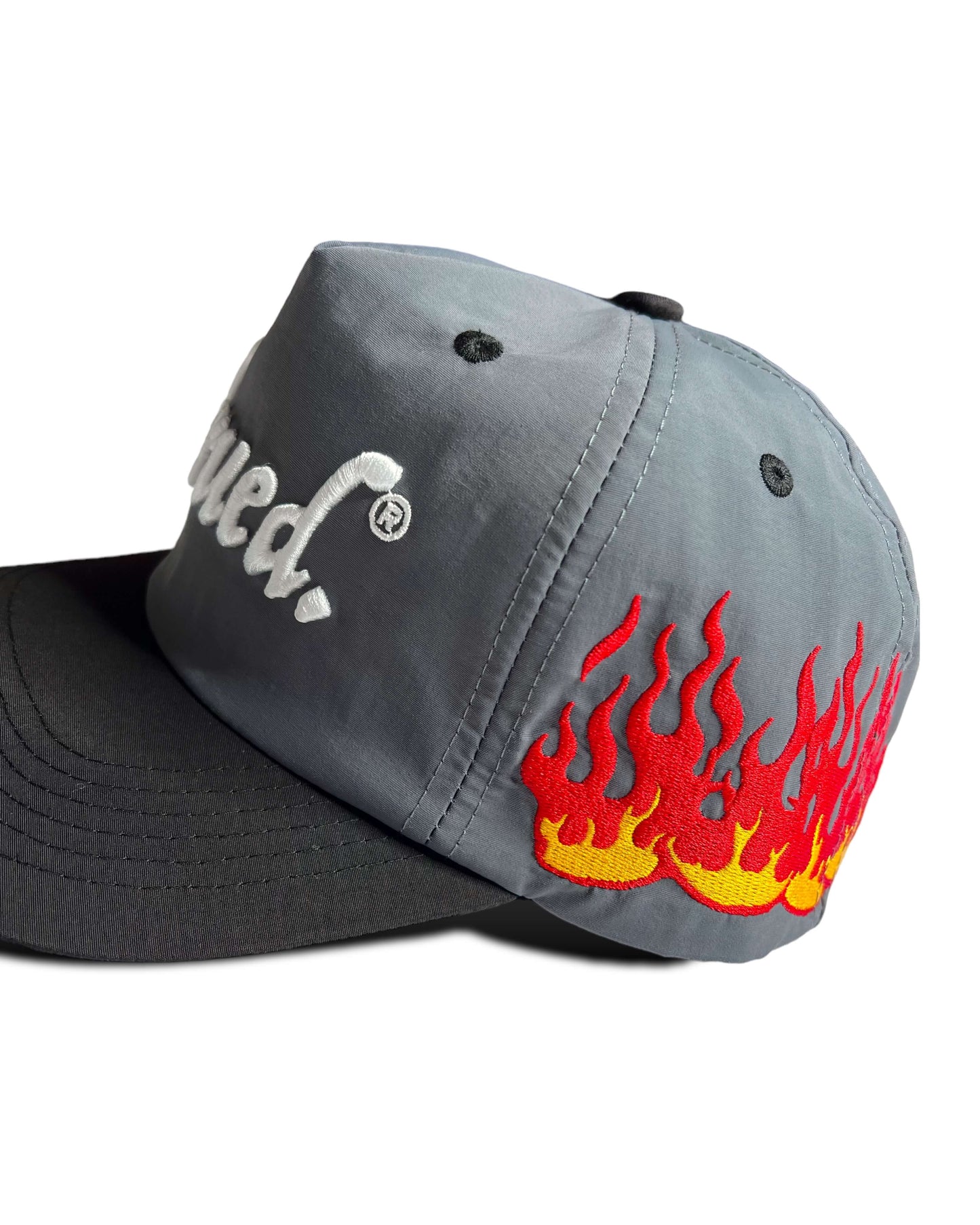 Flaming Nylon Hat
