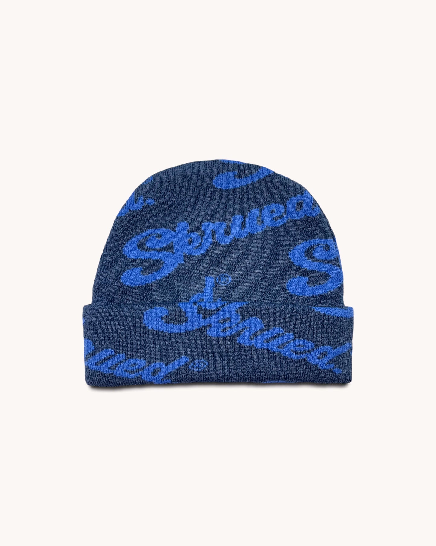 Chunky Logo Rib Knit Beanies