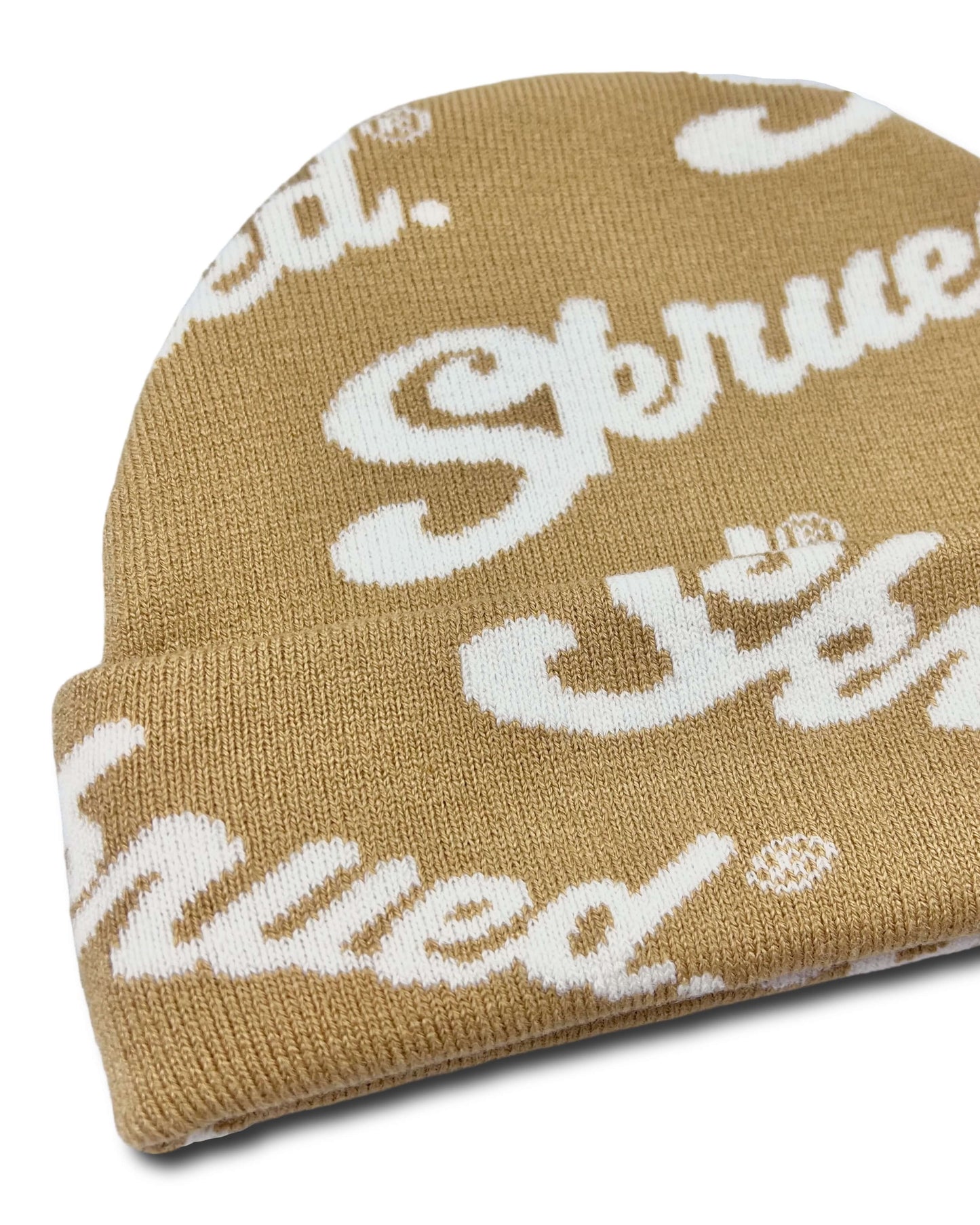 Chunky Logo Rib Knit Beanies