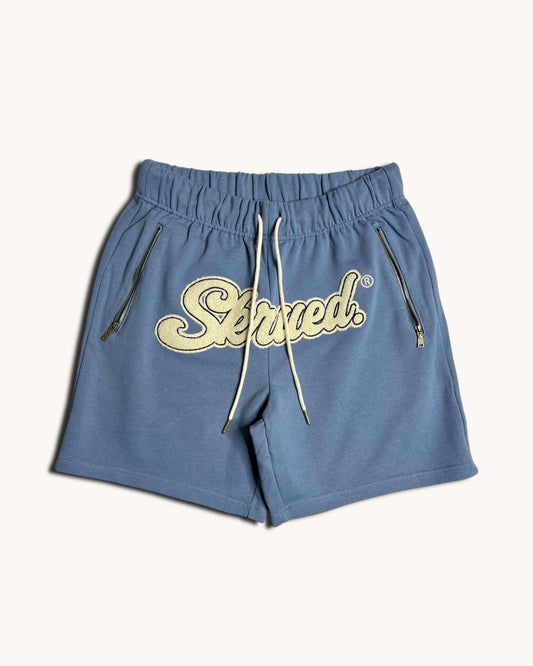 Chunky Applique Logo Shorts