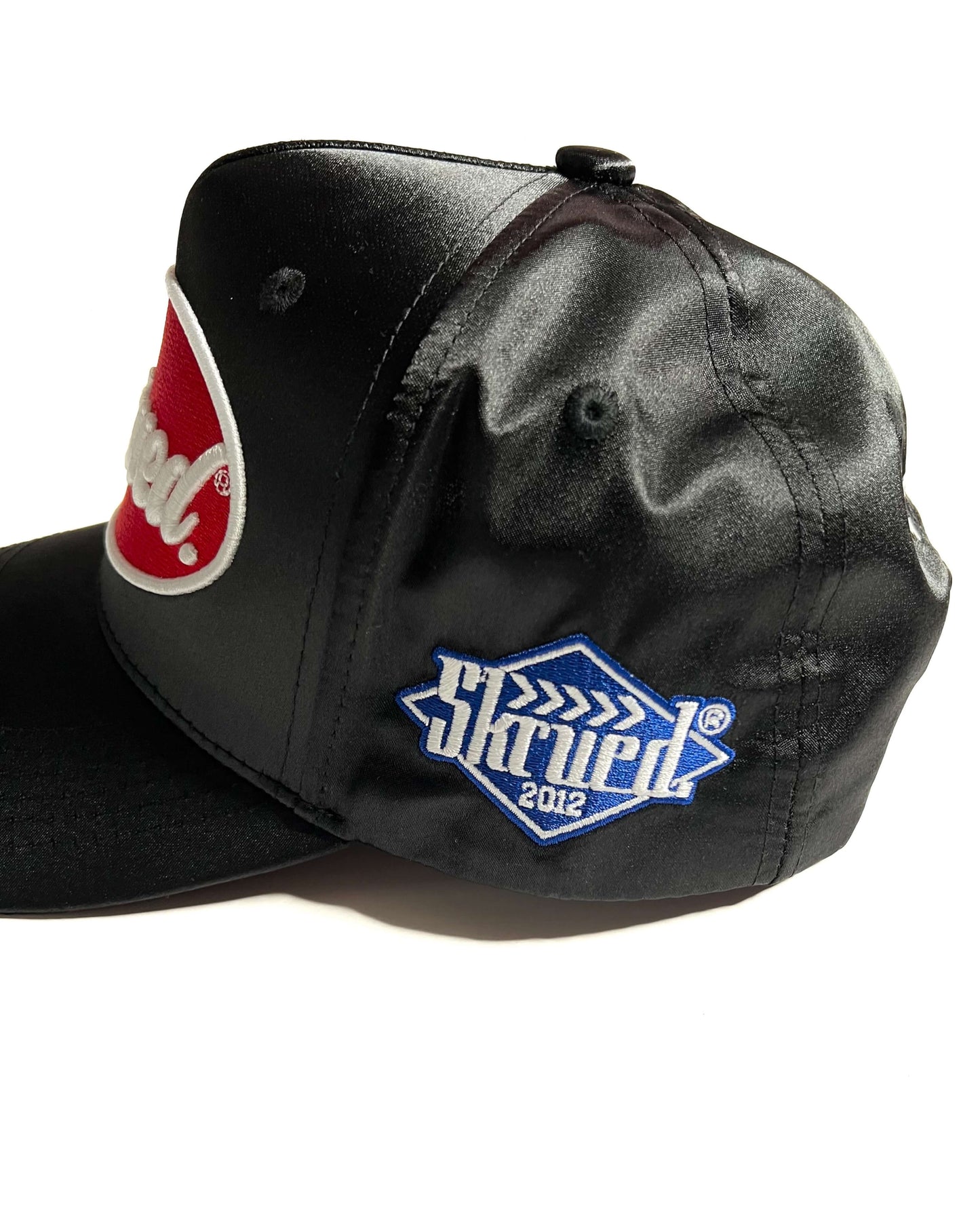 Logo Decal Satin Hat