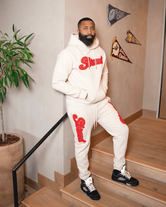 Chenille Chunky Logo Sweatsuit