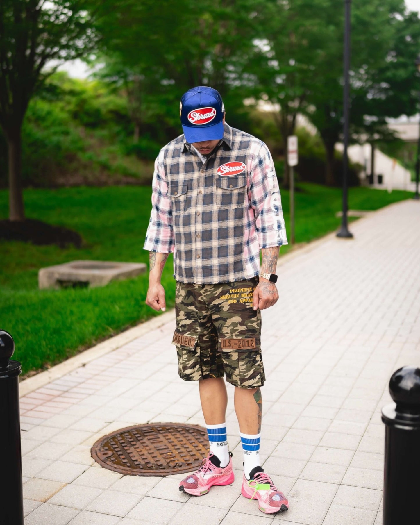 Salvaged Crop Flannel