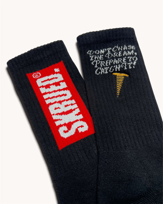 The Motto Socks - Black