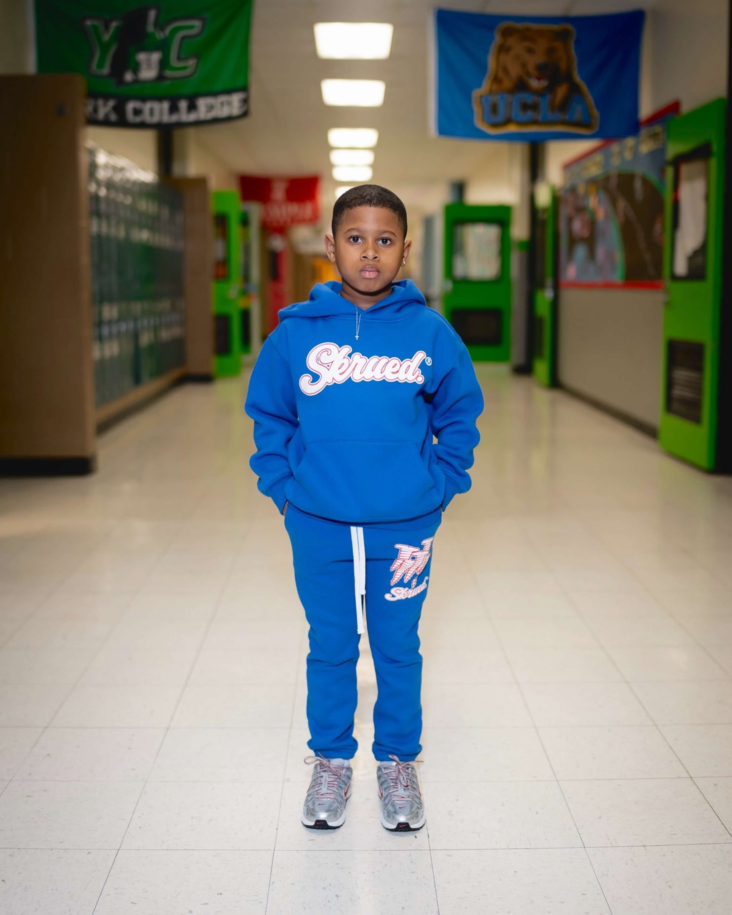Kid’s Chunky Logo Sweatsuit