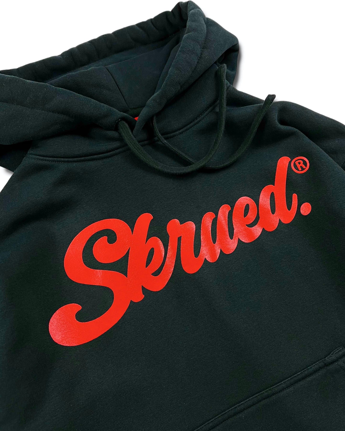 Women’s Chunky Logo Hoodie - Forest Green