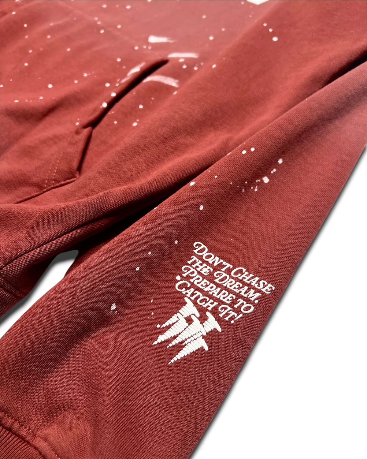 Classic Logo Hoodie - Sun Fade Brick Red