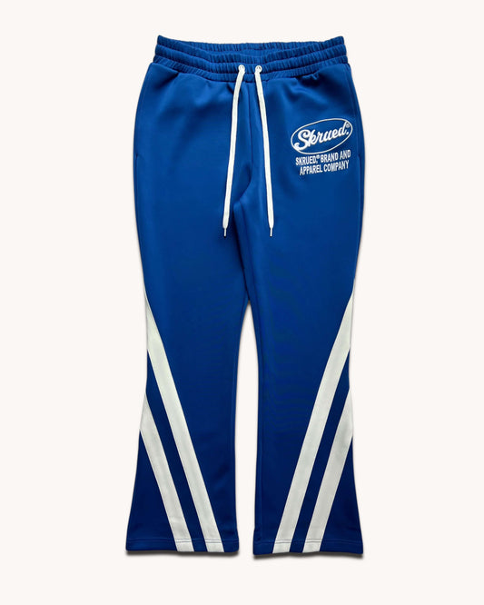 Slanted Stripes Flare Track Pants