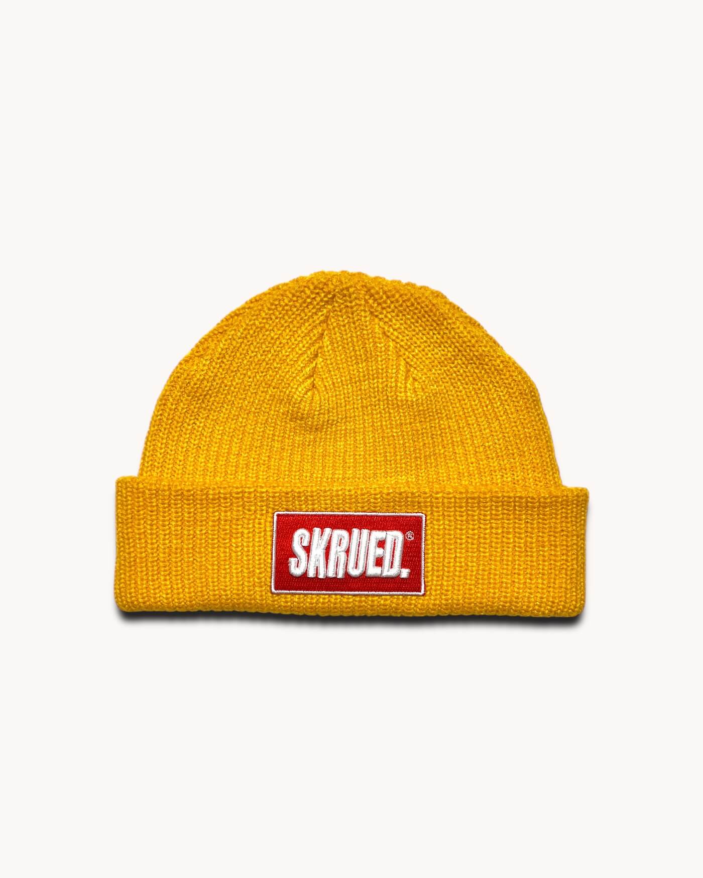 Classic Patch Beanie - Yellow