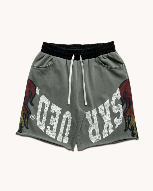 Hell & Back Raw Hem Shorts