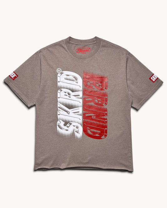 Liquid SKRD BRND Tee - Vintage Mushroom
