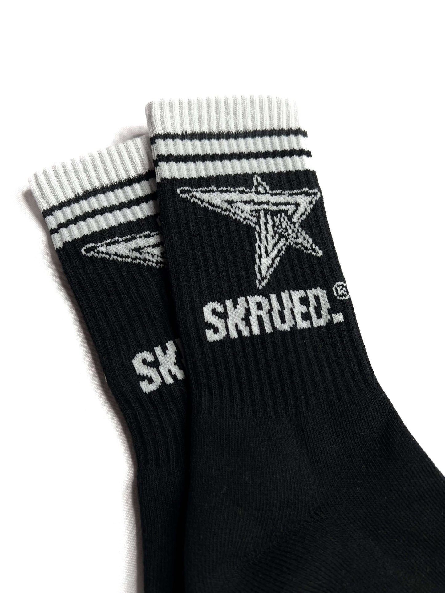 Energy Star Socks - Black/White