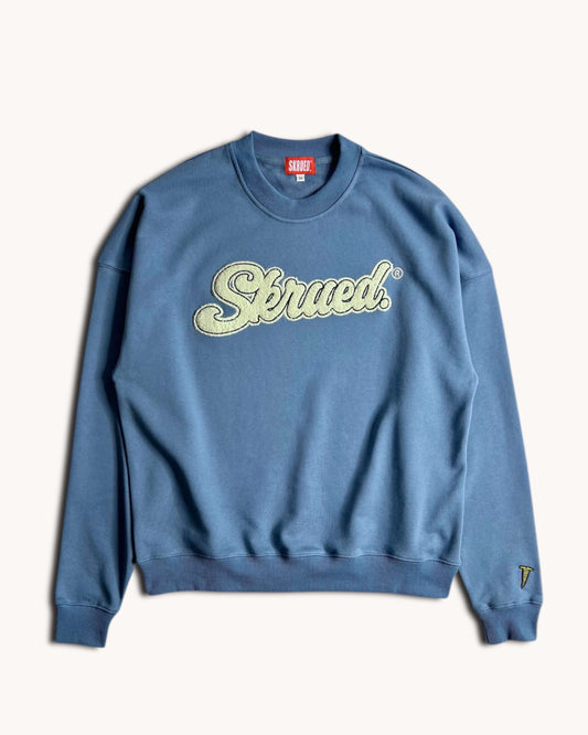 Chenille Chunky Logo Crewneck