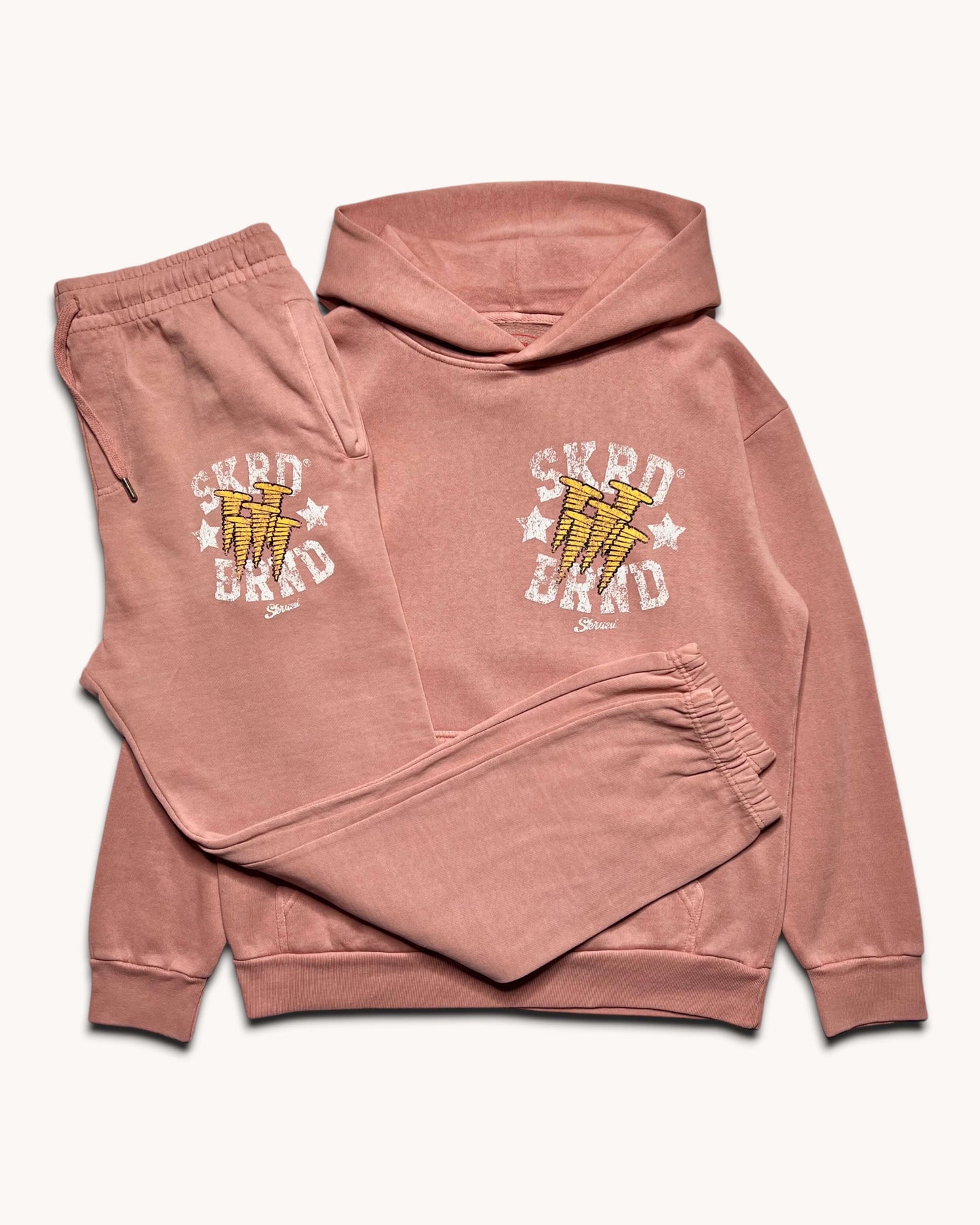 SKRD BRND Sweatsuit - Vintage Salmon