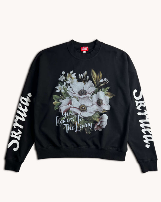 Give Flowers Crewneck