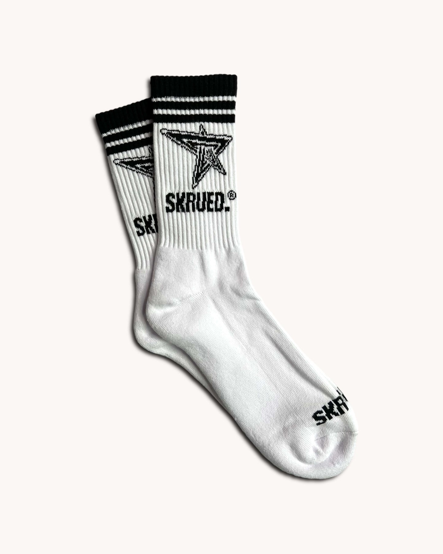 Energy Star Socks - White/Black