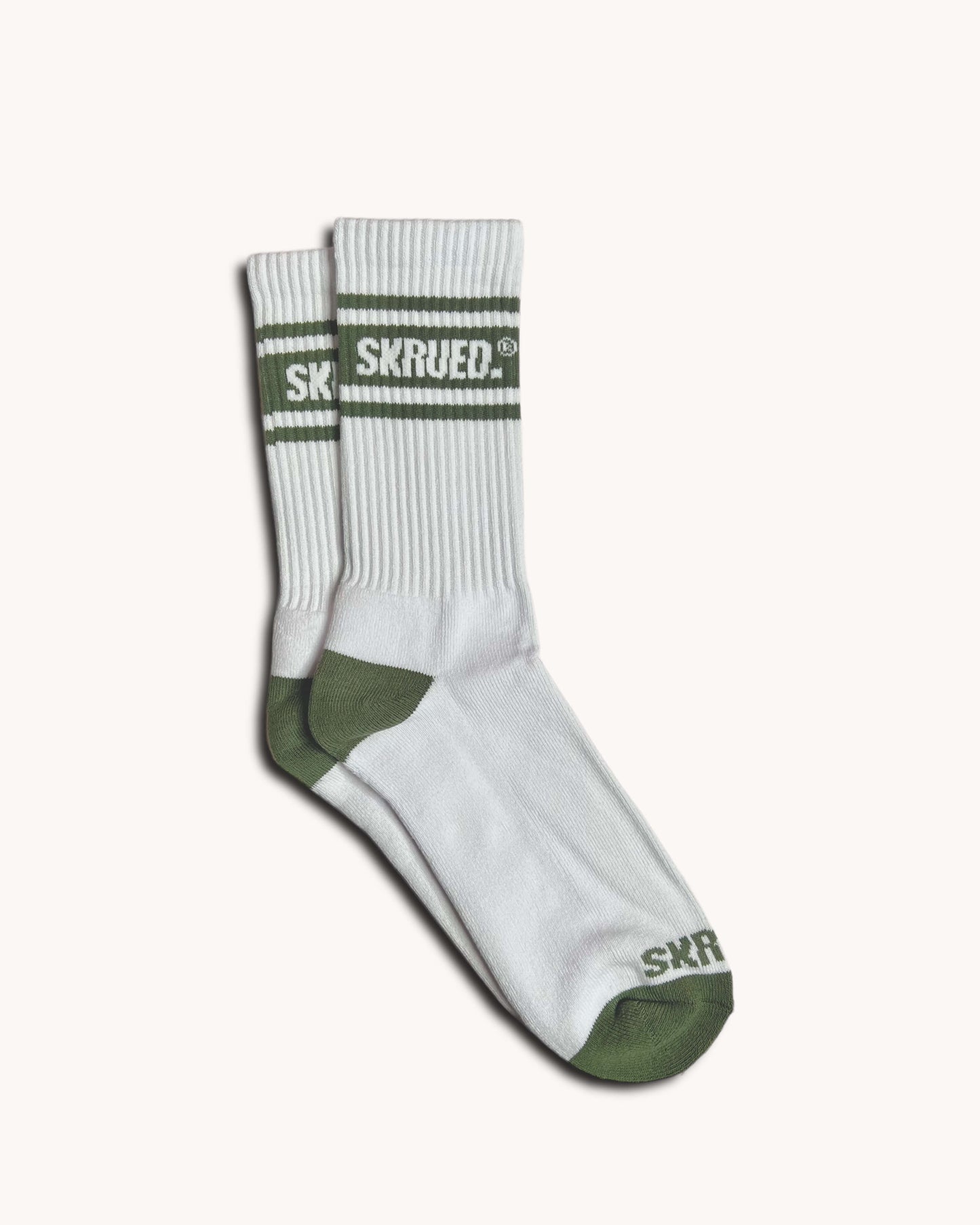 Classic Logo Bar Socks - Olive