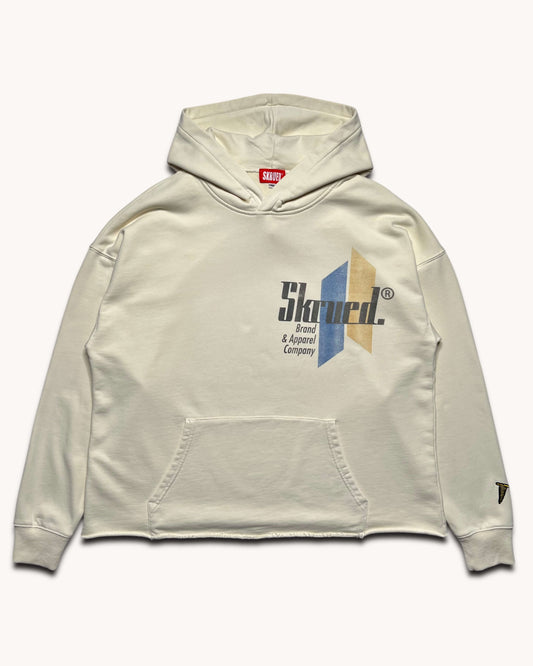 Skyscrapers Raw Hem Hoodie