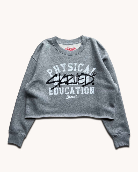 Women's Phys. Ed. Crop Crewneck