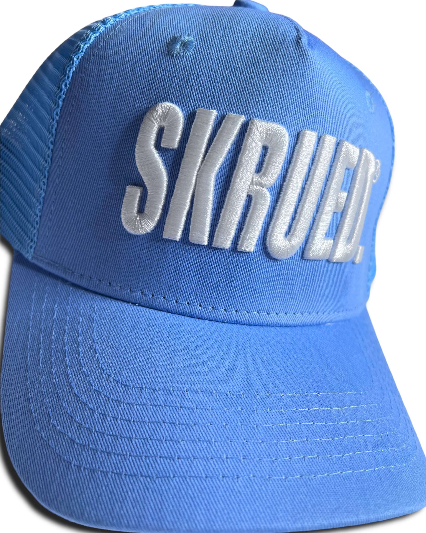 Classic Logo Trucker Hat - Ice Blue