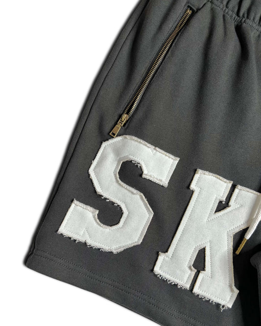 SKRD Applique Shorts