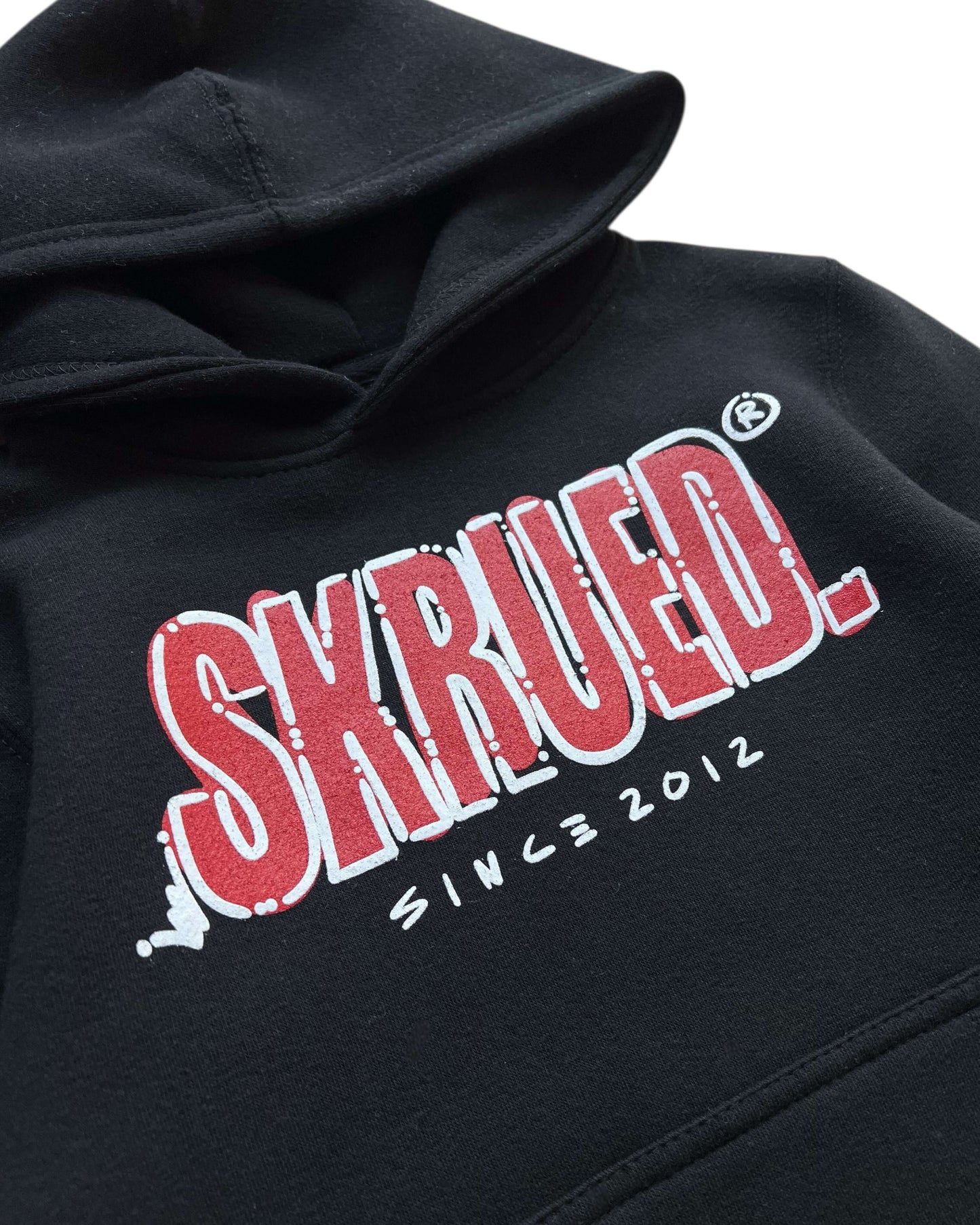 Kid’s Doodle Classic Logo Hoodie - Black/Red