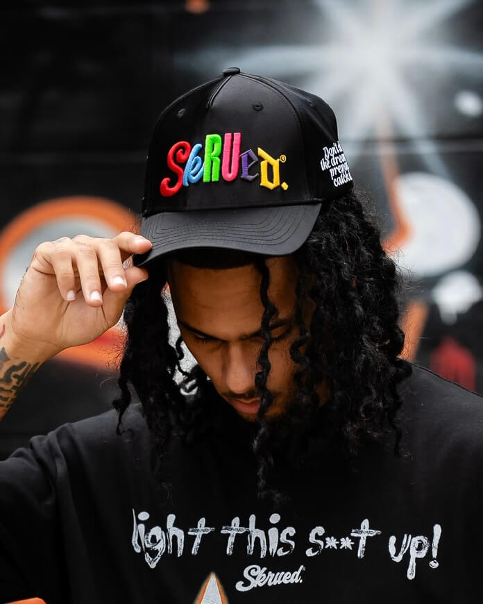 WHAT THE?! Logo Satin Hat
