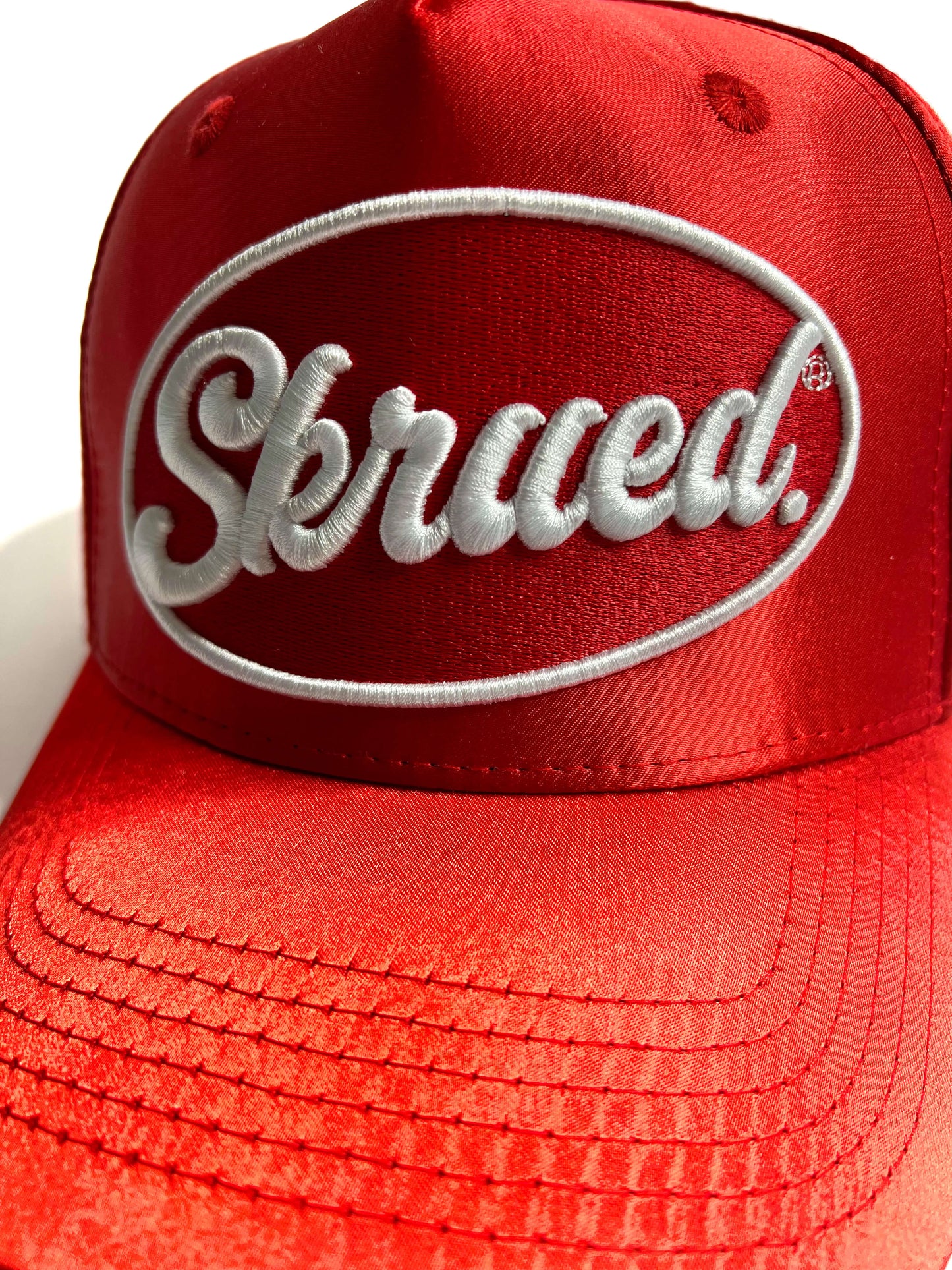 Logo Decal Satin Hat