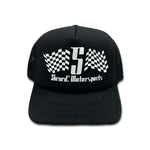 Motorsports Logo Foam Trucker Hat - Black