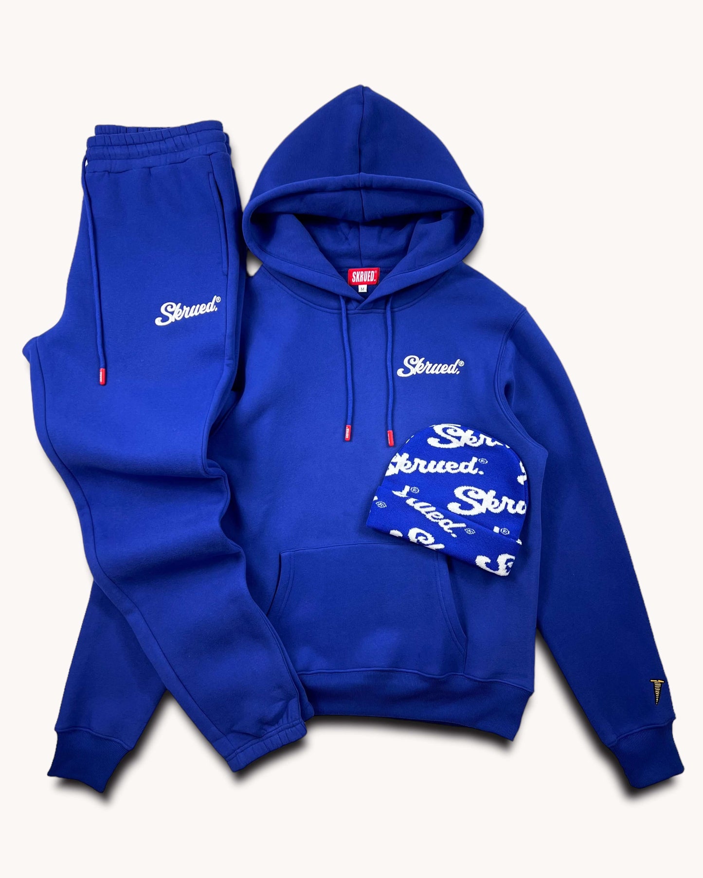 Micro Chunky Logo Sweatsuit - Blue