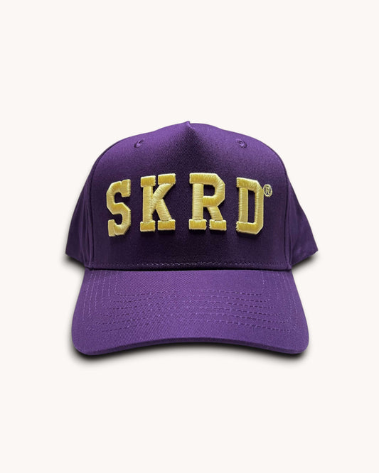 SKRD Logo Snapback Hat - Purple