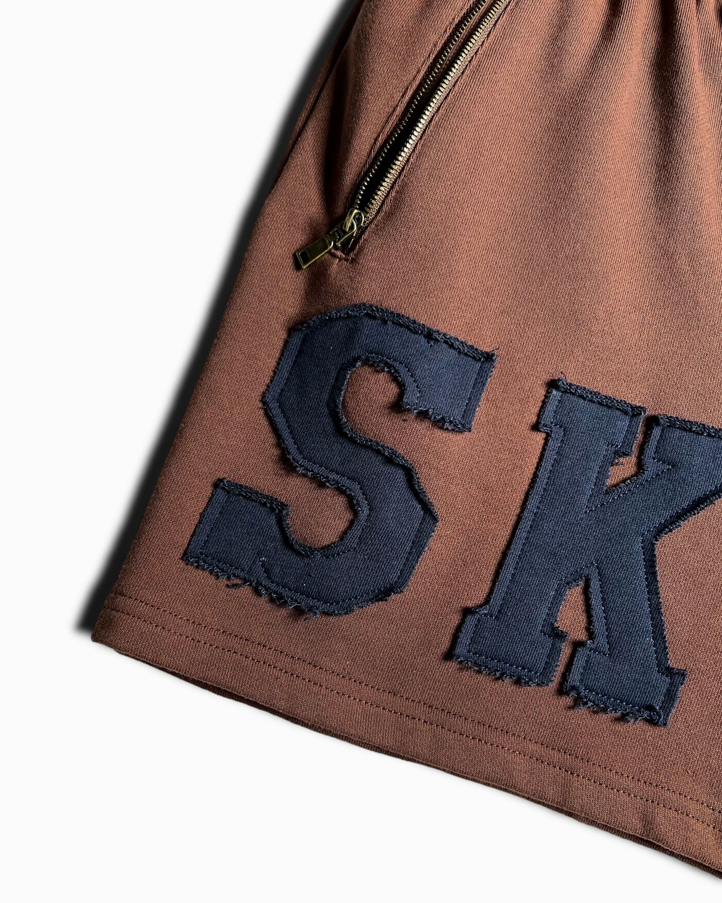 SKRD Applique Shorts