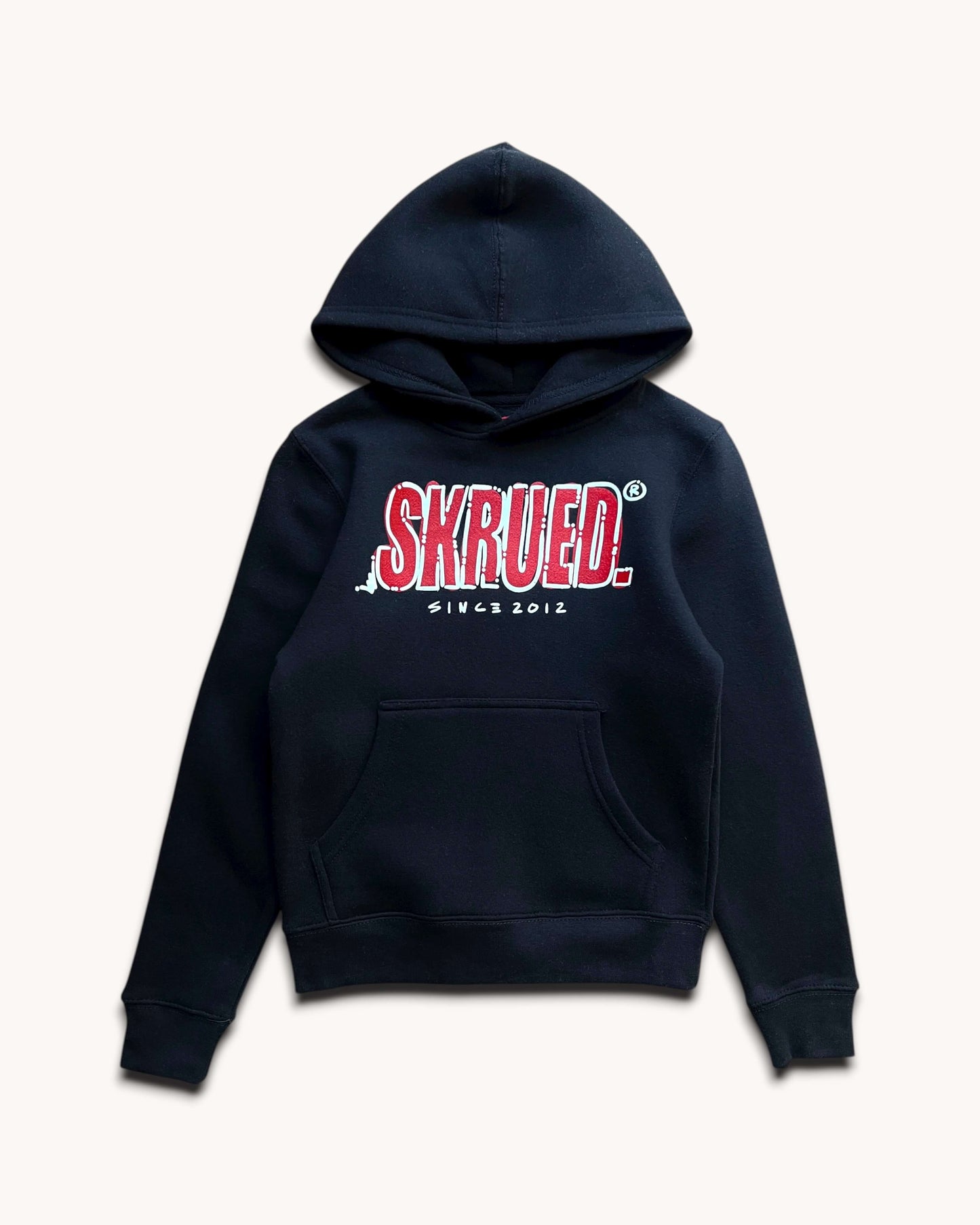 Kid’s Doodle Classic Logo Hoodie - Black/Red