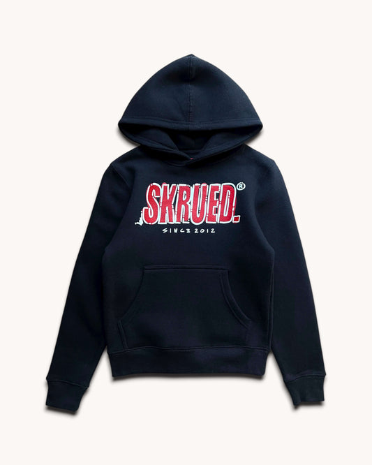 Kid’s Doodle Classic Logo Hoodie - Black/Red