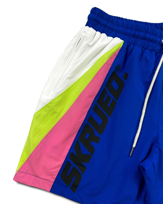 Heatwave Shell Track Shorts - Blue