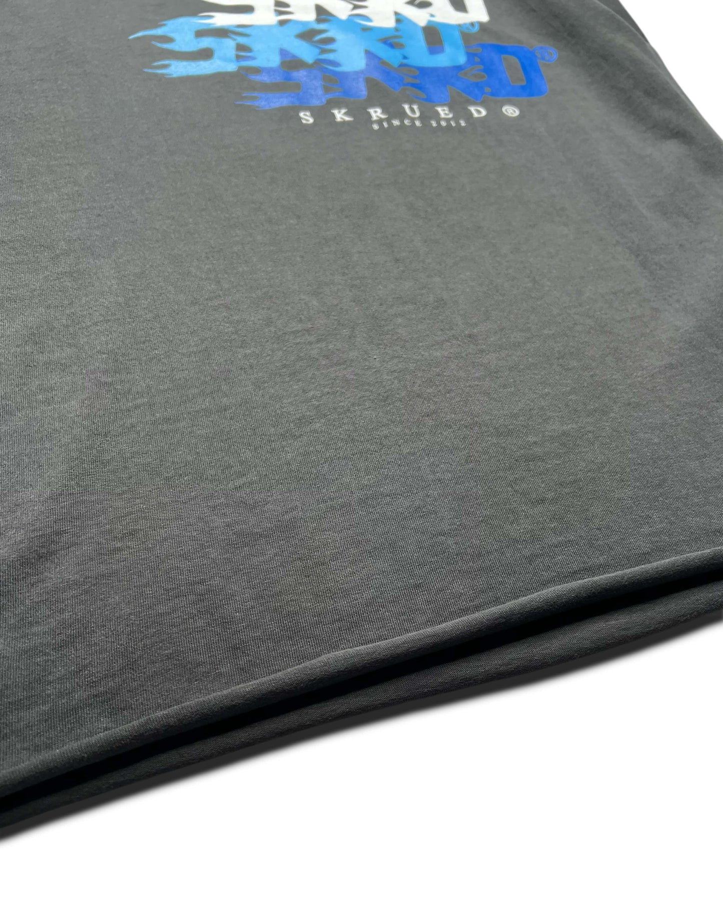 Flaming SKRD Raw Hem Tee